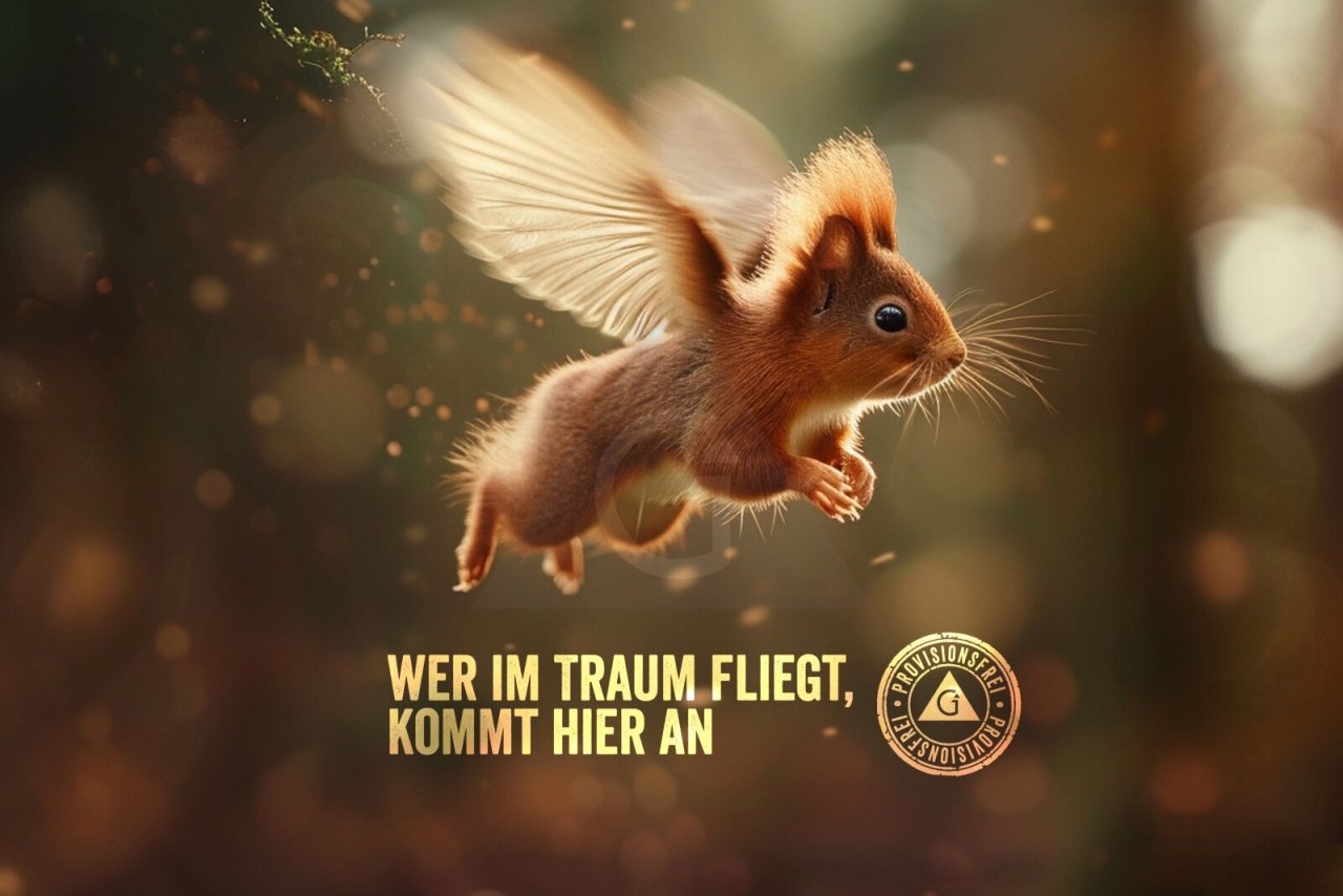 Wer im Traum fliegt, kommt hier an